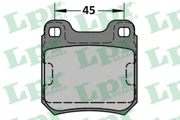 Тормозные колодки LPR 05P334
