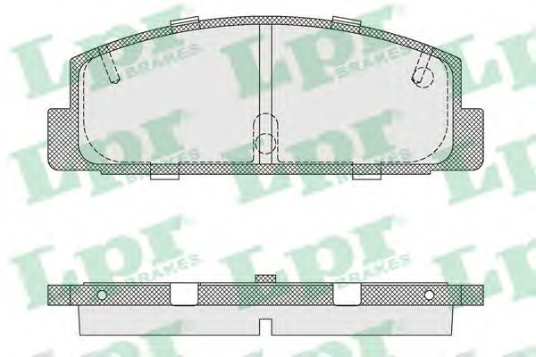 Тормозные колодки LPR 05P336