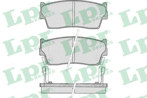 Тормозные колодки LPR 05P342