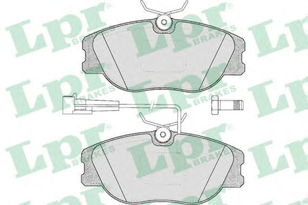 Тормозные колодки LPR 05P344
