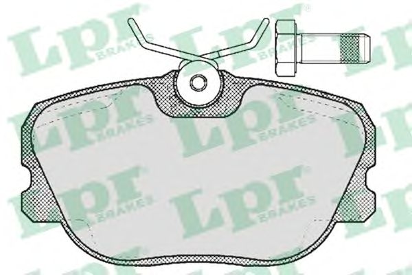Тормозные колодки LPR 05P356