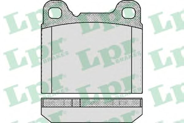 Тормозные колодки LPR 05P362