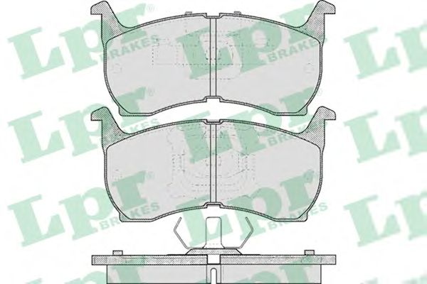 Тормозные колодки LPR 05P368