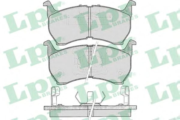 Тормозные колодки LPR 05P371