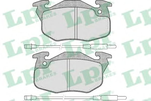 Тормозные колодки LPR 05P384