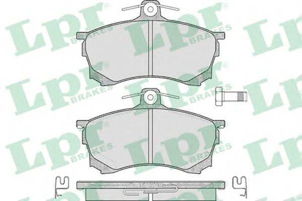 Тормозные колодки LPR 05P420