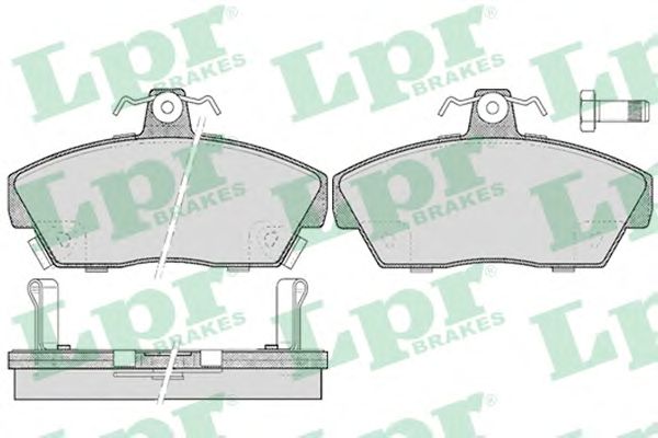 Тормозные колодки LPR 05P429