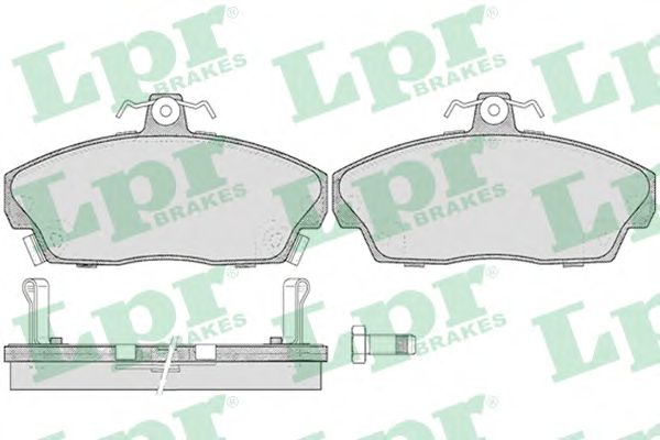 Тормозные колодки LPR 05P430