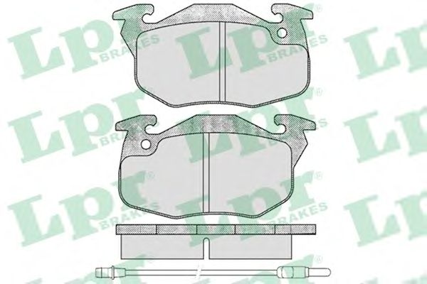 Тормозные колодки LPR 05P435