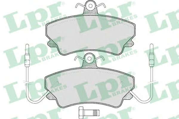 Тормозные колодки LPR 05P452