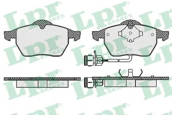Тормозные колодки LPR 05P453