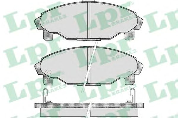Тормозные колодки LPR 05P457