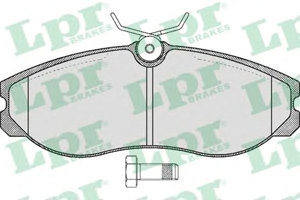 Тормозные колодки LPR 05P470
