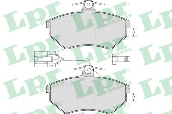 Тормозные колодки LPR 05P495