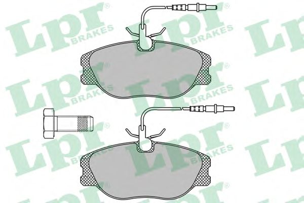 Тормозные колодки LPR 05P498