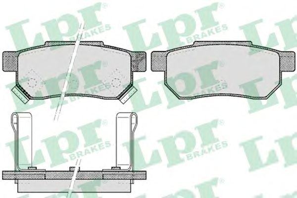 Тормозные колодки LPR 05P507