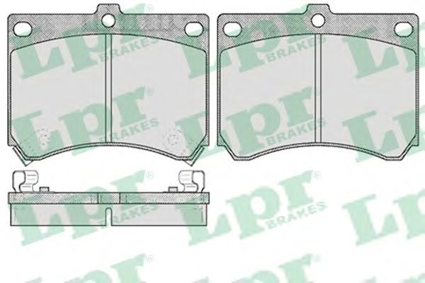 Тормозные колодки LPR 05P510