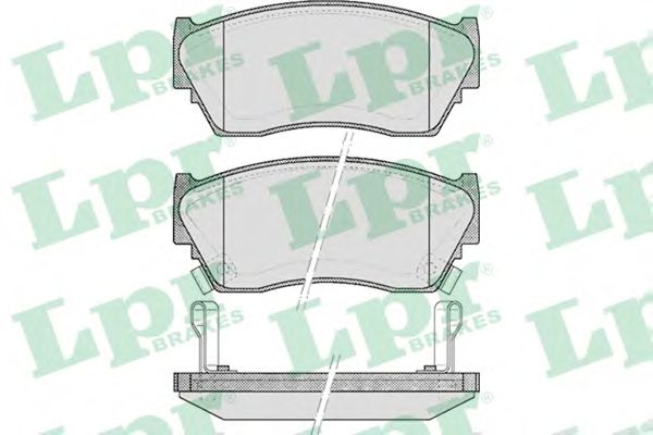Тормозные колодки LPR 05P520