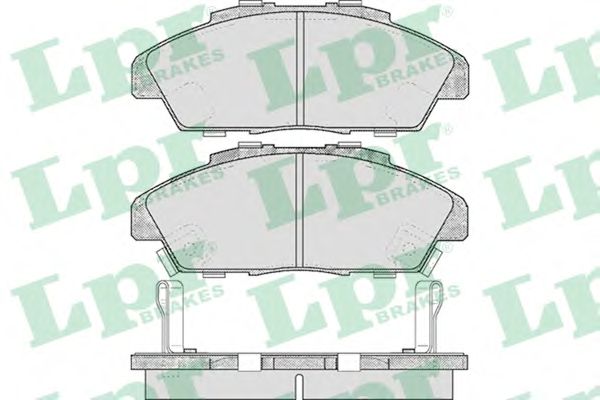 Гальмівні колодки LPR 05P571