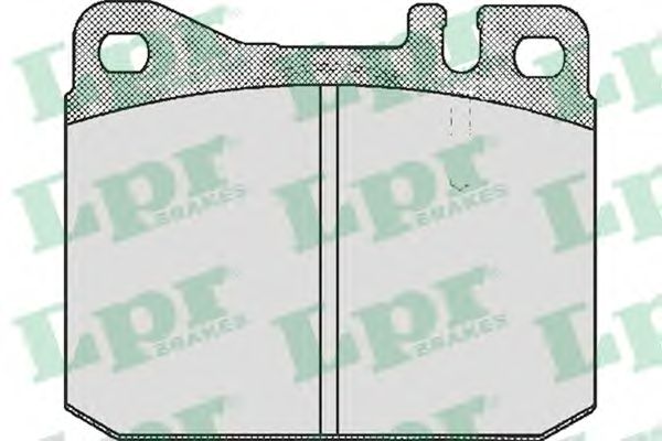 Тормозные колодки LPR 05P572