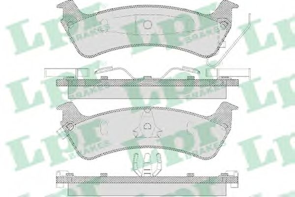 Тормозные колодки LPR 05P595