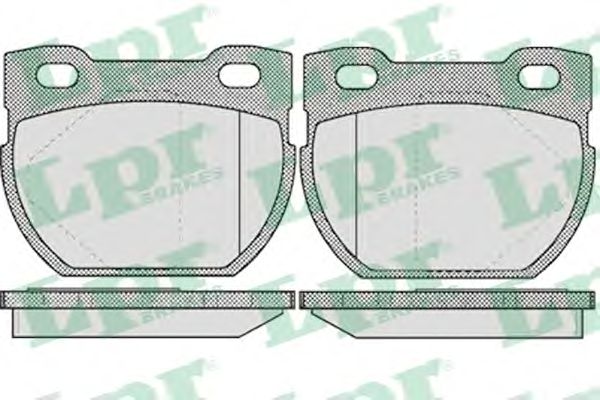 Тормозные колодки LPR 05P611