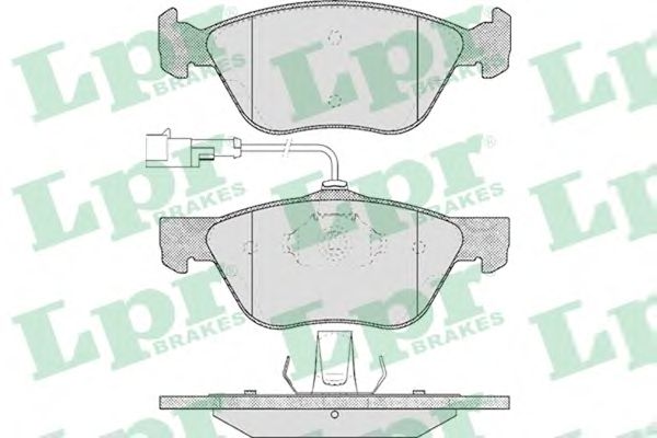 Тормозные колодки LPR 05P614
