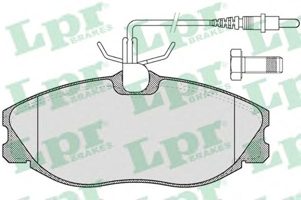 Тормозные колодки LPR 05P620