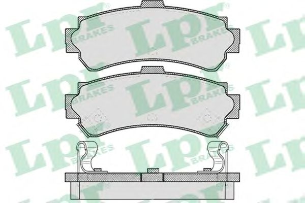 Тормозные колодки LPR 05P624
