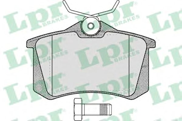 Тормозные колодки LPR 05P634