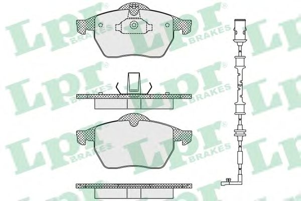 Тормозные колодки LPR 05P635A