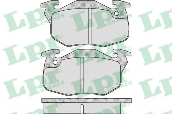 Тормозные колодки LPR 05P642