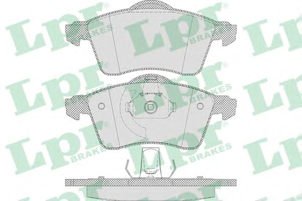 Тормозные колодки LPR 05P645