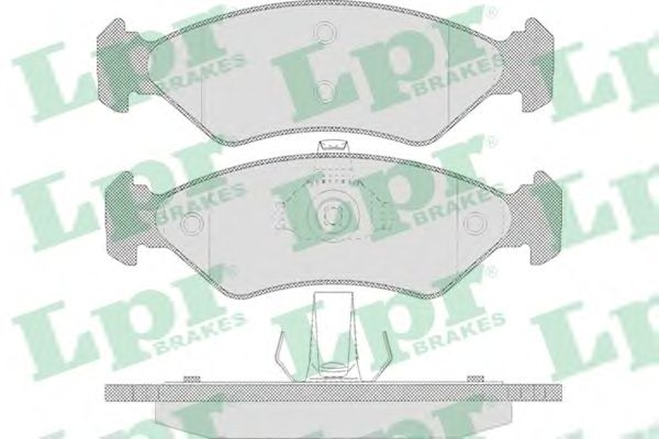 Тормозные колодки LPR 05P655