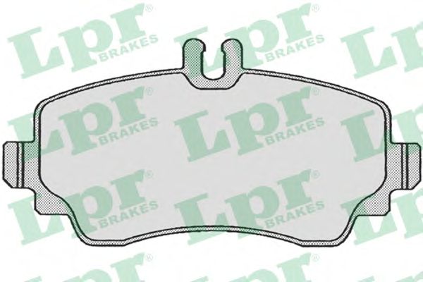 Гальмівні колодки LPR 05P670