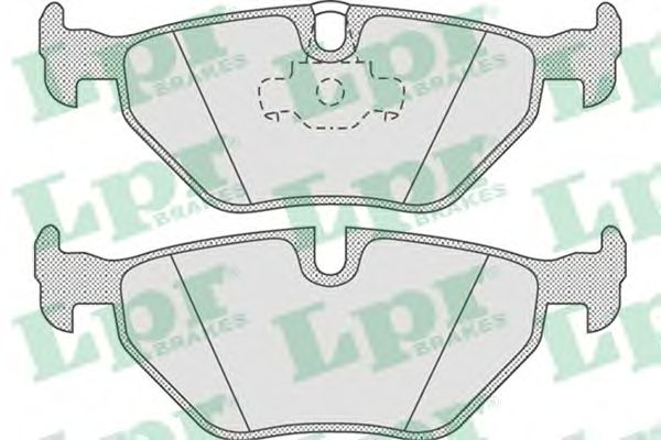 Тормозные колодки LPR 05P675