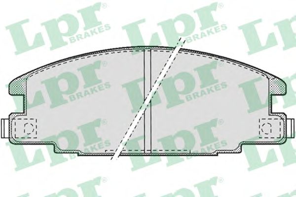 Тормозные колодки LPR 05P685