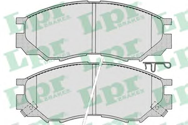 Тормозные колодки LPR 05P686