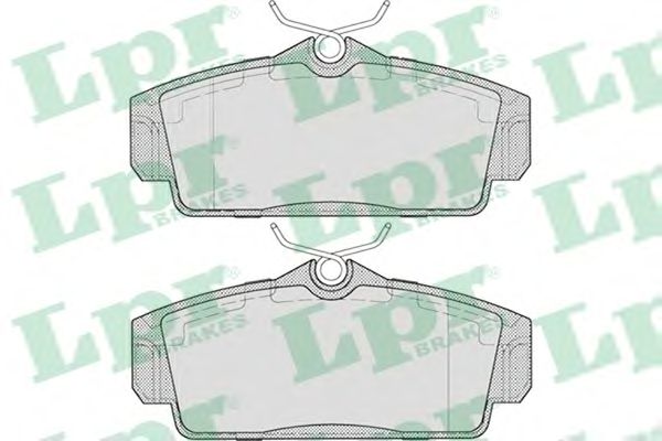 Тормозные колодки LPR 05P706