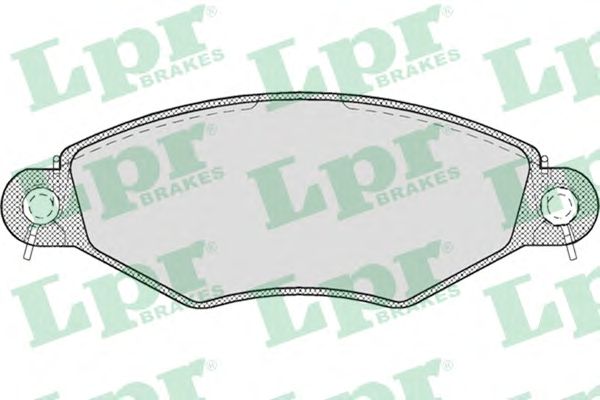 Тормозные колодки LPR 05P708