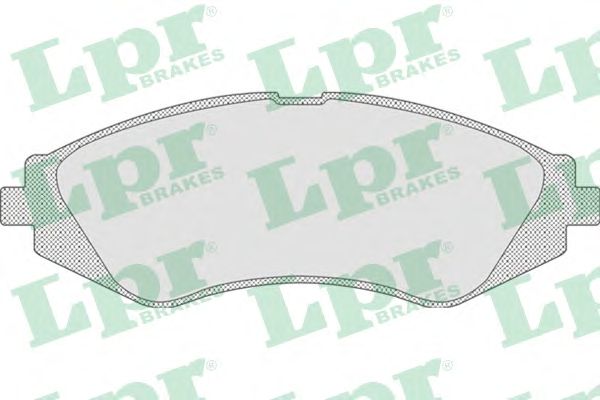 Тормозные колодки LPR 05P710