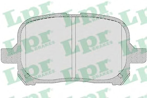 Тормозные колодки LPR 05P712