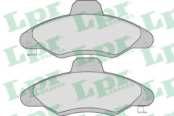 Тормозные колодки LPR 05P717