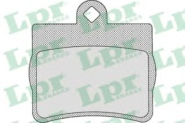 Гальмівні колодки LPR 05P725