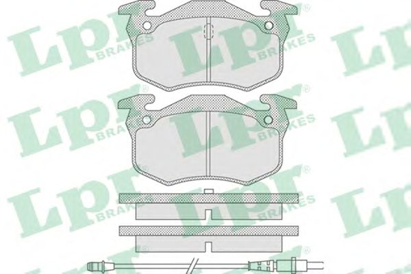 Тормозные колодки LPR 05P738