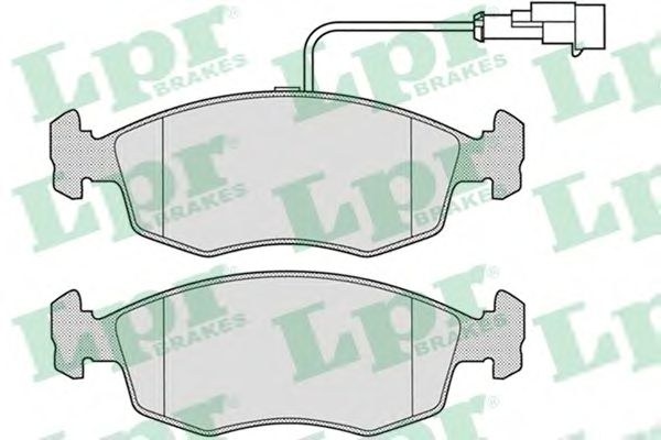 Тормозные колодки LPR 05P755