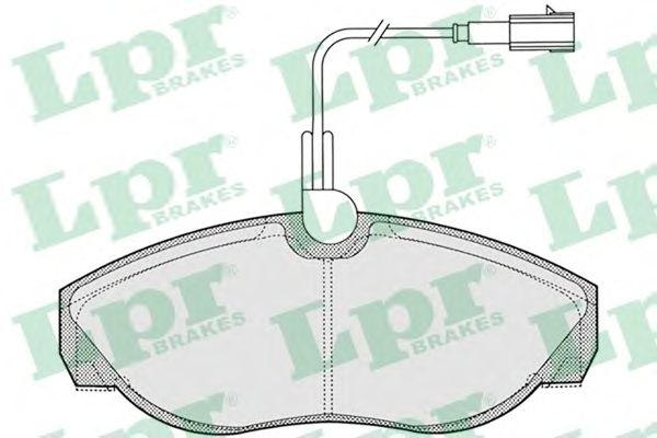 Тормозные колодки LPR 05P773