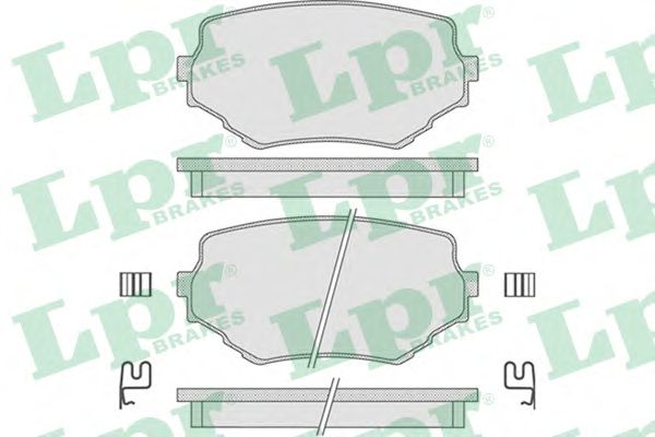 Тормозные колодки LPR 05P798