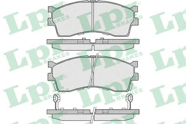 Тормозные колодки LPR 05P809