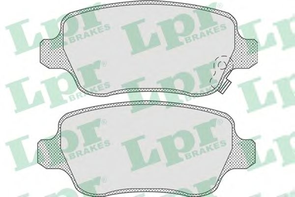 Тормозные колодки LPR 05P811